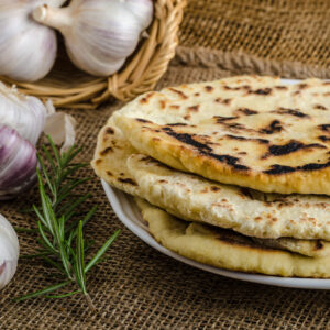 Garlic Naan (2 Stück)